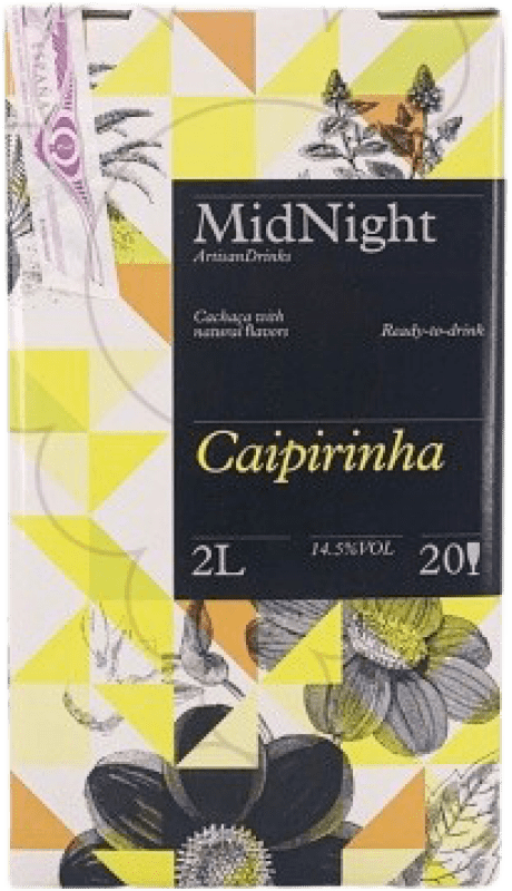 31,95 € Envío gratis | Schnapp Midnight Caipirinha España Bag in Box 2 L