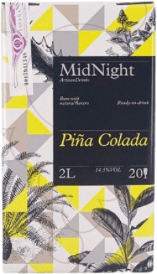 25,95 € Envio grátis | Schnapps Midnight Espanha Bag in Box 2 L Piña Colada