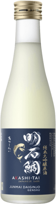 33,95 € Spedizione Gratuita | Sake Akashi-Tai Junmai Daiginjo Genshu Giappone Bottiglia Terzo 30 cl