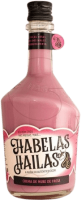 10,95 € Envío gratis | Crema de Licor Habelas Hailas España 70 cl Fresa, Nube — Algodón de Azúcar