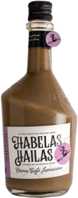 13,95 € Envío gratis | Crema de Licor Habelas Hailas Café Jamaicano España Botella 70 cl
