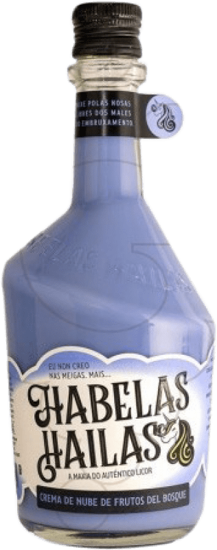 9,95 € Spedizione Gratuita | Crema di Liquore Habelas Hailas Nube de Frutos del Bosque Spagna Bottiglia 70 cl