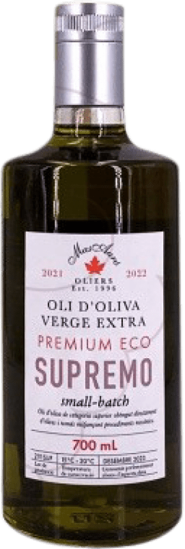 35,95 € Free Shipping | Olive Oil Mas Auró Supremo D.O. Empordà Catalonia Spain Bottle 70 cl