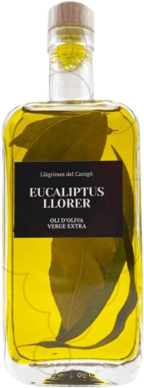 12,95 € Envio grátis | Azeite de Oliva Llàgrimes del Canigó Eucaliptus Llorer D.O. Empordà Catalunha Espanha Garrafa Terço 35 cl