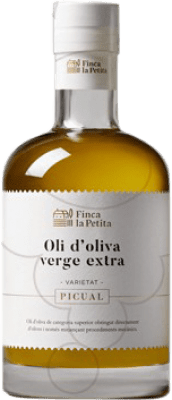 15,95 € Envío gratis | Aceite de Oliva Finca La Petita España Picual Botella Medium 50 cl