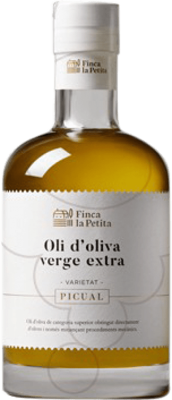 19,95 € Envío gratis | Aceite de Oliva Finca La Petita Picual España Botella Medium 50 cl