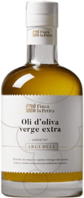 13,95 € Envío gratis | Aceite de Oliva Finca La Petita Verge Extra D.O. Empordà Cataluña España Argudell Botella Medium 50 cl