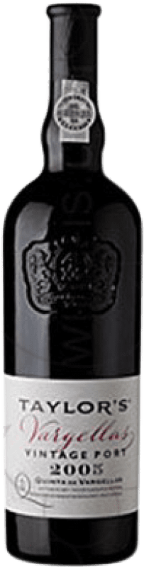 79,95 € Envío gratis | Vino Generoso Fortificado Taylor's Vargellas Vintage I.G. Porto Oporto Portugal Tempranillo, Touriga Franca, Touriga Nacional, Tinta Amarela, Tinta Cão, Tinta Barroca Botella 75 cl
