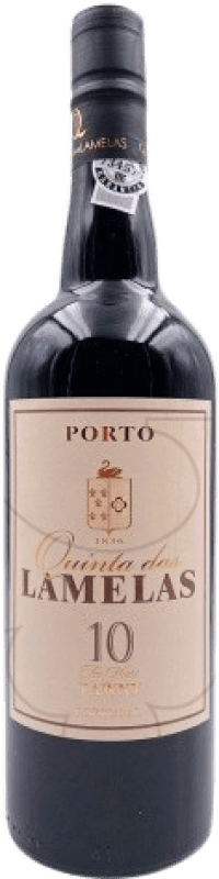 29,95 € Бесплатная доставка | Крепленое вино Quinta das Lamelas I.G. Porto порто Португалия 10 Лет бутылка 75 cl