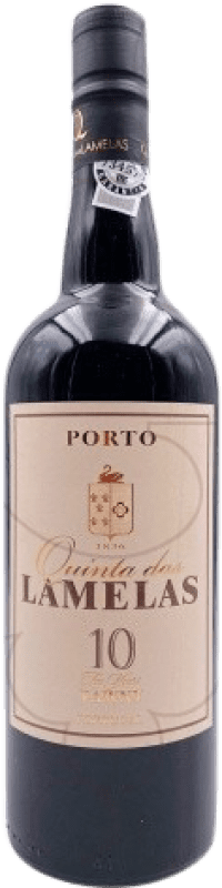 29,95 € Envio grátis | Vinho fortificado Quinta das Lamelas I.G. Porto Porto Portugal 10 Anos Garrafa 75 cl