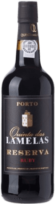 16,95 € Бесплатная доставка | Крепленое вино Quinta das Lamelas Ruby I.G. Porto порто Португалия бутылка 75 cl