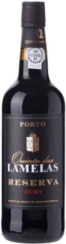 17,95 € Kostenloser Versand | Verstärkter Wein Quinta das Lamelas Ruby I.G. Porto Porto Portugal Flasche 75 cl