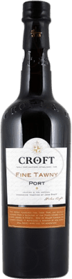 9,95 € Бесплатная доставка | Крепленое вино Croft Port Fine Tawny I.G. Porto порто Португалия Tempranillo, Touriga Franca, Touriga Nacional, Tinta Amarela, Tinta Cão, Tinta Barroca бутылка 75 cl