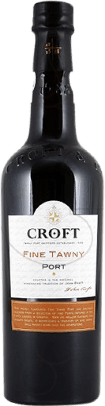 14,95 € Envío gratis | Vino generoso Croft Port Fine Tawny I.G. Porto Oporto Portugal Tempranillo, Touriga Franca, Touriga Nacional, Tinta Amarela, Tinta Cão, Tinta Barroca Botella 75 cl