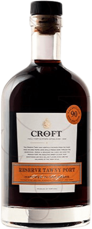 24,95 € 送料無料 | 強化ワイン Croft Port Tawny 予約 I.G. Porto ポルト ポルトガル Tempranillo, Touriga Franca, Touriga Nacional, Tinta Amarela, Tinta Cão, Tinta Barroca ボトル 75 cl