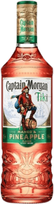 22,95 € 送料無料 | リキュール Captain Morgan Tiki Mango & Pineapple ジャマイカ ボトル 70 cl