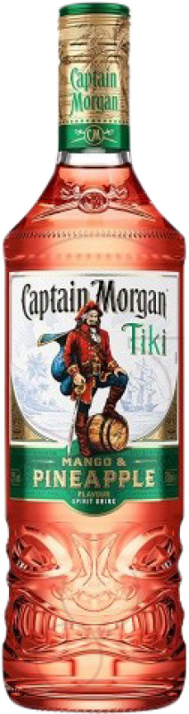 22,95 € Envío gratis | Licores Captain Morgan Tiki Mango & Pineapple Jamaica Botella 70 cl
