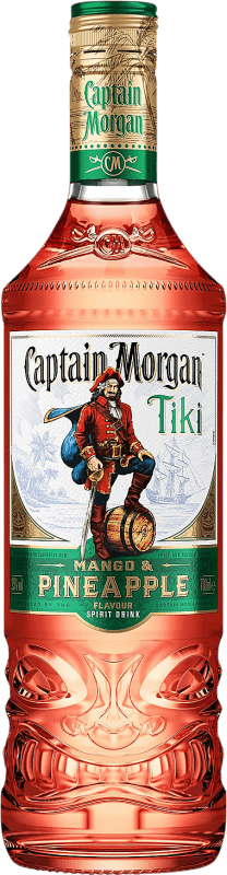 17,95 € Бесплатная доставка | Ликеры Captain Morgan Tiki Mango & Pineapple Ямайка бутылка 70 cl