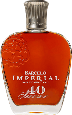 167,95 € Envio grátis | Rum Barceló Imperial 40 Aniversario República Dominicana Garrafa 70 cl