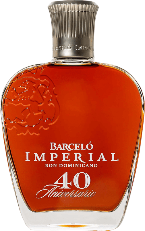 166,95 € Envío gratis | Ron Barceló 40th Imperial, Edición Especial Aniversario República Dominicana 70 cl