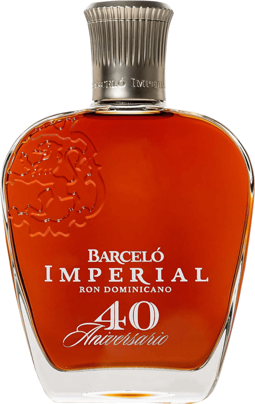 167,95 € Envío gratis | Ron Barceló Imperial 40 Aniversario República Dominicana Botella 70 cl