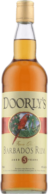 28,95 € Envio grátis | Rum Doorly's Barbados 5 Anos Garrafa 70 cl