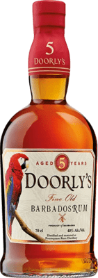 31,95 € Free Shipping | Rum Doorly's Barbados 5 Years 70 cl