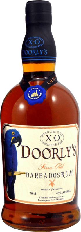 63,95 € Free Shipping | Rum Doorly's X.O. Barbados Bottle 70 cl