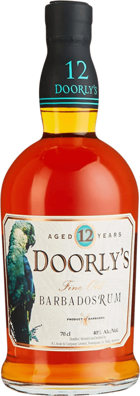 68,95 € Free Shipping | Rum Doorly's Barbados Barbados 12 Years 70 cl