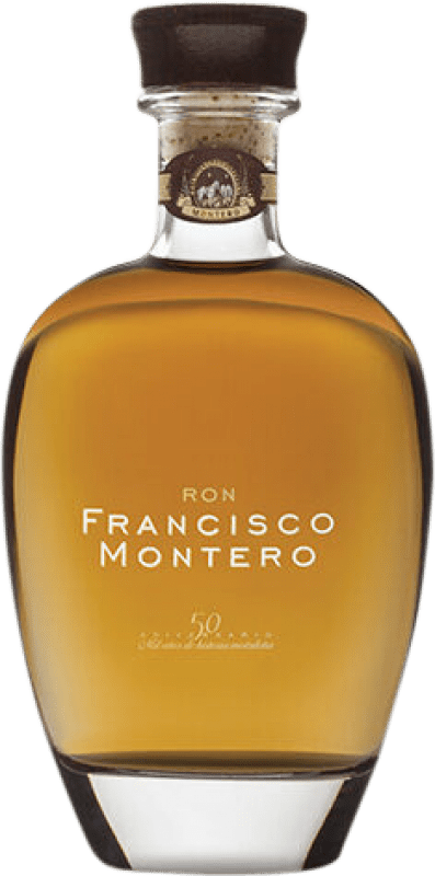 67,95 € Free Shipping | Rum Francisco Montero 50 Aniversario Spain Medium Bottle 50 cl