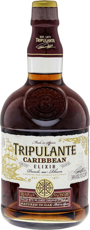 17,95 € Envío gratis | Ron Tripulante España Botella 70 cl