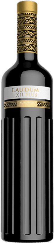 7,95 € Spedizione Gratuita | Vino Rosso Bocopa Laudum XII Plus Crianza — Invecchiato in Botte D.O. Alicante Levante Spagna 75 cl