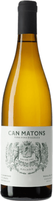 16,95 € 免费送货 | 白酒 Can Matons 年轻的 D.O. Alella 加泰罗尼亚 西班牙 Pansa Blanca 瓶子 75 cl