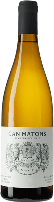 18,95 € Free Shipping | White Wine Can Matons Young D.O. Alella Catalonia Spain Pansa Bottle 75 cl