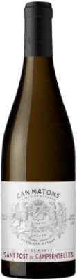 23,95 € Envoi gratuit | Vin blanc Can Matons Sant Fost Blanco D.O. Alella Catalogne Espagne Bouteille 75 cl