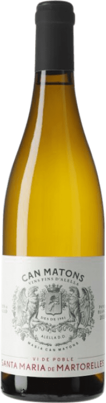 21,95 € Envoi gratuit | Vin blanc Can Matons Santa María Blanco D.O. Alella Catalogne Espagne Bouteille 75 cl