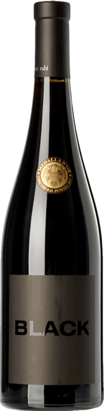 22,95 € 免费送货 | 红酒 Mont-Rubí Black 年轻的 D.O. Penedès 加泰罗尼亚 西班牙 Grenache 瓶子 Magnum 1,5 L