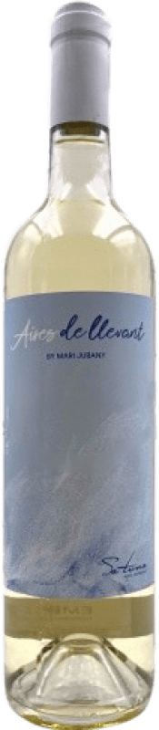 16,95 € Spedizione Gratuita | Vino bianco Aires de Llevant Sa Tuna By Mari Jubany Giovane D.O. Empordà Catalogna Spagna Sauvignon Bianca, Moscato di Grano Tenero Bottiglia 75 cl