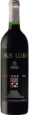 53,95 € Envío gratis | Vino tinto Caus Lubis Especial Reserva D.O. Penedès Cataluña España Merlot Botella 75 cl