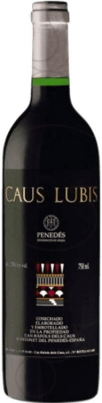 53,95 € Free Shipping | Red wine Caus Lubis Especial Reserve D.O. Penedès Catalonia Spain Merlot Bottle 75 cl