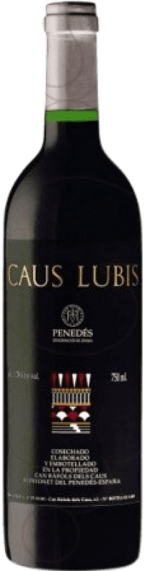 56,95 € Free Shipping | Red Wine Caus Lubis Special Reserve — Aged D.O. Penedès Catalonia Spain Merlot 75 cl