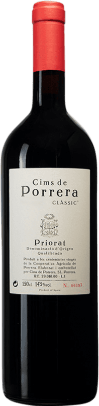 539,95 € 送料無料 | 赤ワイン Finques Cims de Porrera Clàssic D.O.Ca. Priorat カタロニア スペイン Mazuelo, Carignan ボトル Jéroboam-ダブルマグナム 3 L