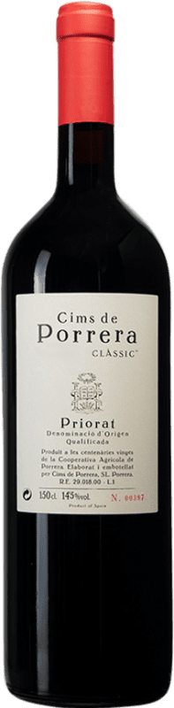 564,95 € Free Shipping | Red Wine Finques Cims de Porrera Classic D.O.Ca. Priorat Catalonia Spain Mazuelo, Cariñena — Carignan Jéroboam-Double Magnum Bottle 3 L