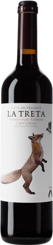 11,95 € Free Shipping | Red wine El Paseante La Treta Negre Young D.O. Empordà Catalonia Spain Bottle 75 cl