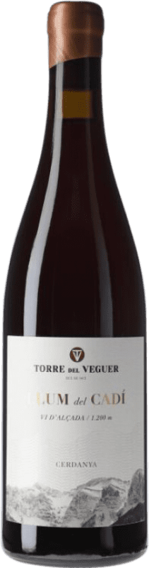 45,95 € Kostenloser Versand | Rotwein Torre del Veguer Llum del Cadí Tinto Alterung Katalonien Spanien Spätburgunder Flasche 75 cl