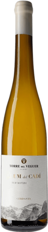 28,95 € Бесплатная доставка | Белое вино Torre del Veguer Llum del Cadí Blanco Молодой Каталония Испания Riesling бутылка 75 cl