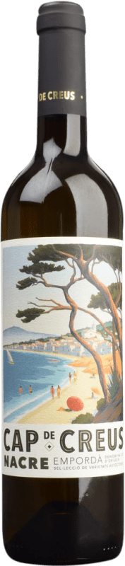 11,95 € Spedizione Gratuita | Vino bianco Cap de Creus Nacre Blanc Giovane D.O. Empordà Catalogna Spagna Grenache Bianca, Garnacha Roja Bottiglia 75 cl