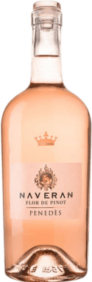 19,95 € Kostenloser Versand | Rosé-Wein Naveran Flor de Pinot Jung D.O. Penedès Katalonien Spanien Spätburgunder Flasche 75 cl