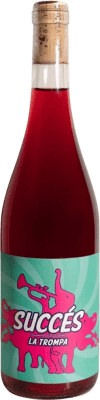 8,95 € 免费送货 | 红酒 Succés La Trompa 年轻的 D.O. Conca de Barberà 加泰罗尼亚 西班牙 Trepat 瓶子 75 cl