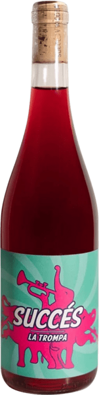 8,95 € 免费送货 | 红酒 Succés La Trompa 年轻的 D.O. Conca de Barberà 加泰罗尼亚 西班牙 Trepat 瓶子 75 cl